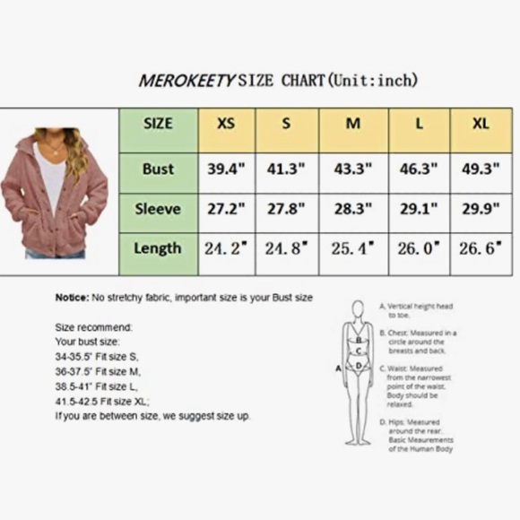 NWT Women’s Sherpa jacket - Picture 5 of 7